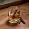 JoyJolt® 10oz. Swish Crystal Basketball Double Old Fashioned Tumblers, 4ct.